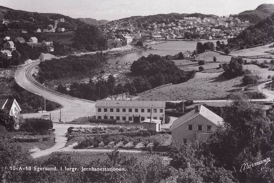 Jernbanestasjonen på Eie