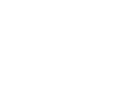 Dalane Folkemuseum sin logo i hvitt med transparent bakgrunn